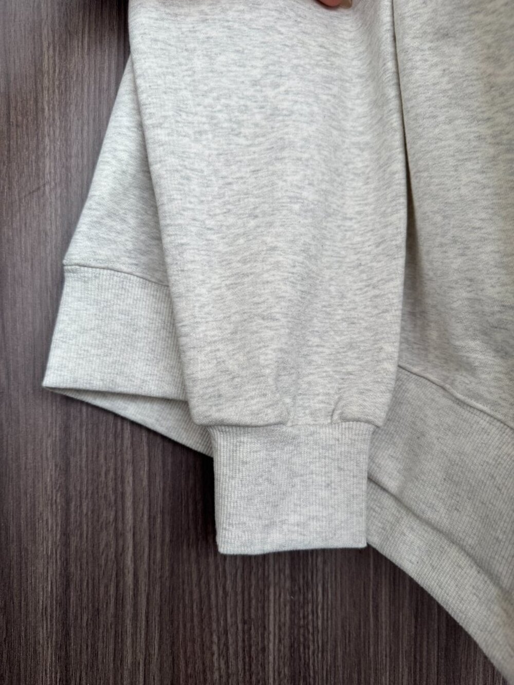 PARKE Mockneck Sweatshirt Size S/M🍭💙 Gray + Denim Blue - Picture 6 of 9